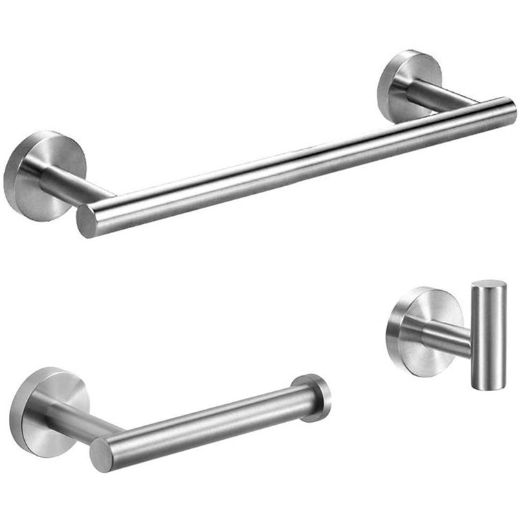 ForeverBest 3 Piece Bathroom Hardware Set Wayfair
